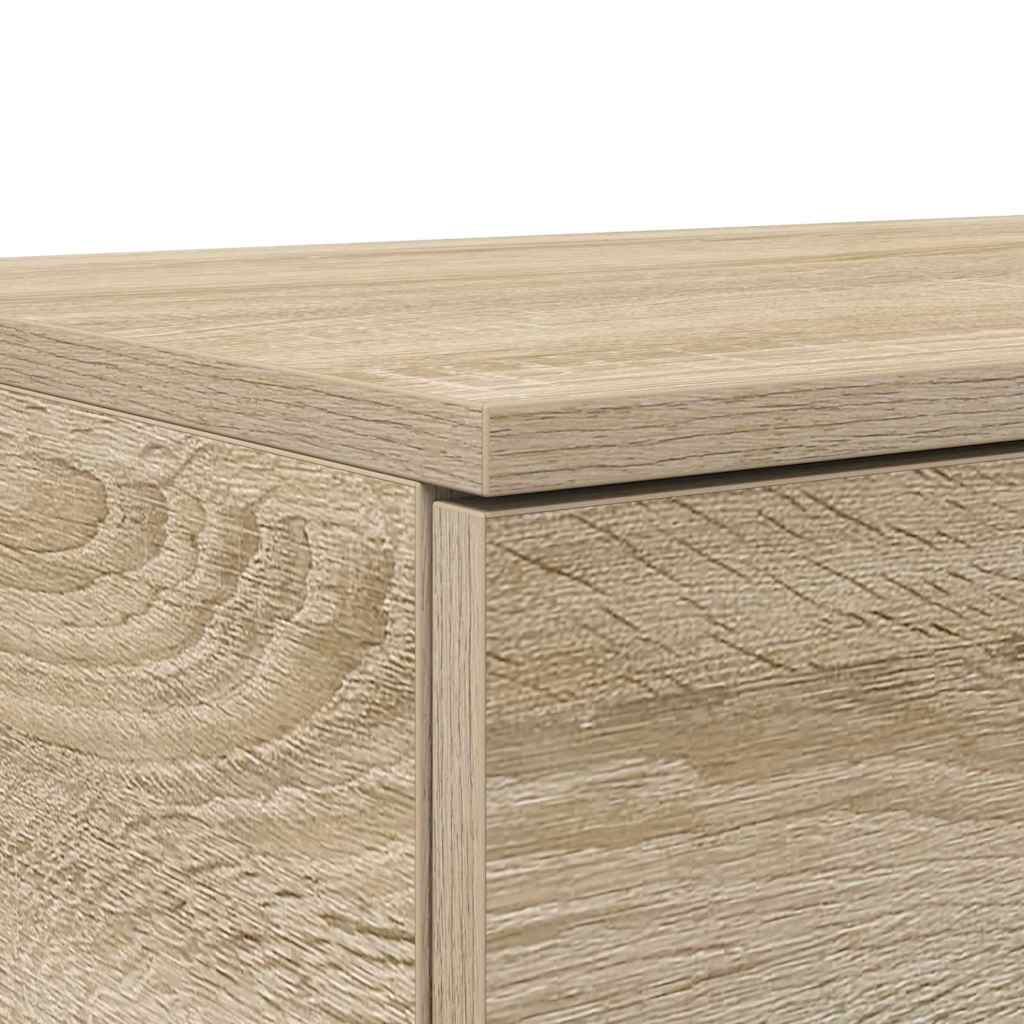 Sengeskuffer Sonoma eg 200 x 36,5 x 16,5 cm Konstrueret træ