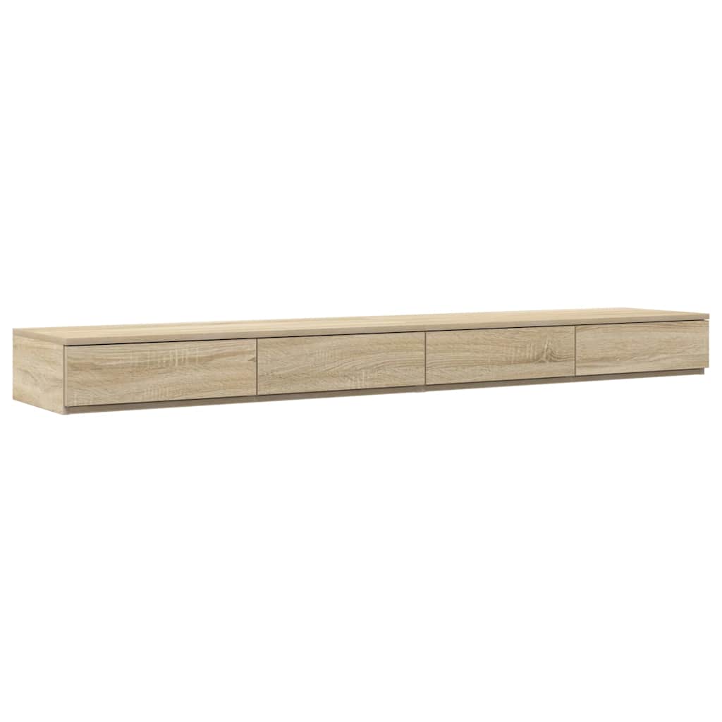 Sengeskuffer Sonoma eg 200 x 36,5 x 16,5 cm Konstrueret træ