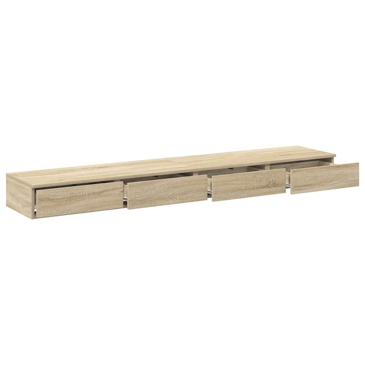 Sengeskuffer Sonoma eg 200 x 36,5 x 16,5 cm Konstrueret træ