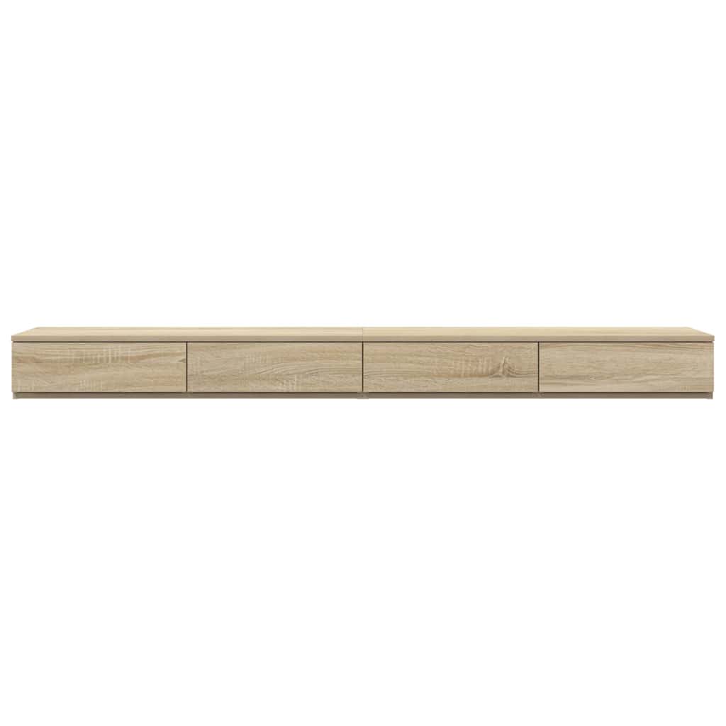 Sengeskuffer Sonoma eg 200 x 36,5 x 16,5 cm Konstrueret træ