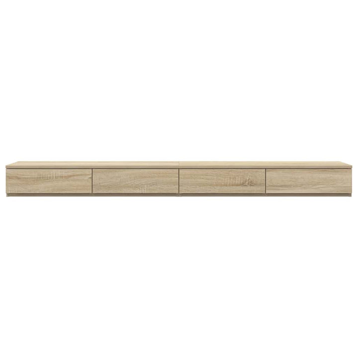 Sengeskuffer Sonoma eg 200 x 36,5 x 16,5 cm Konstrueret træ