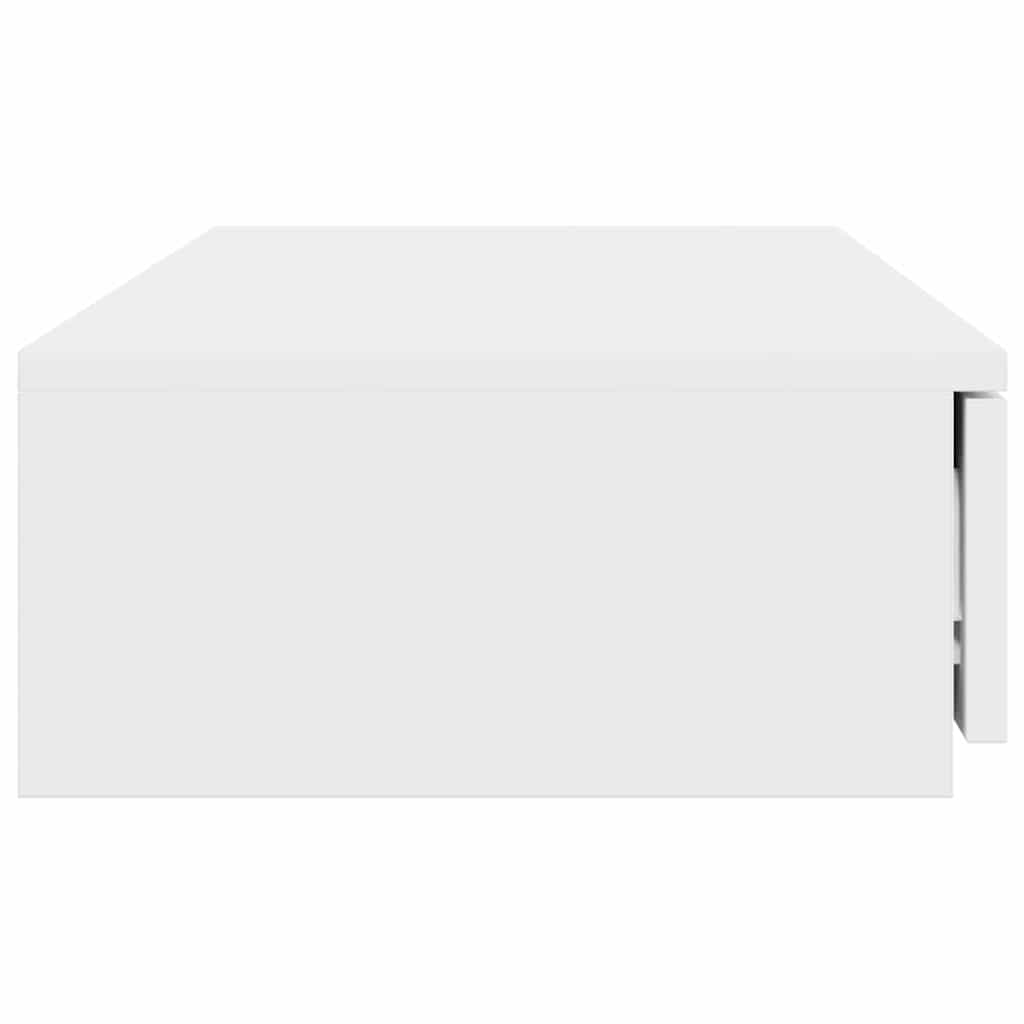 Sengeskuffer Hvid 90 x 36,5 x 16,5 cm Konstrueret træ
