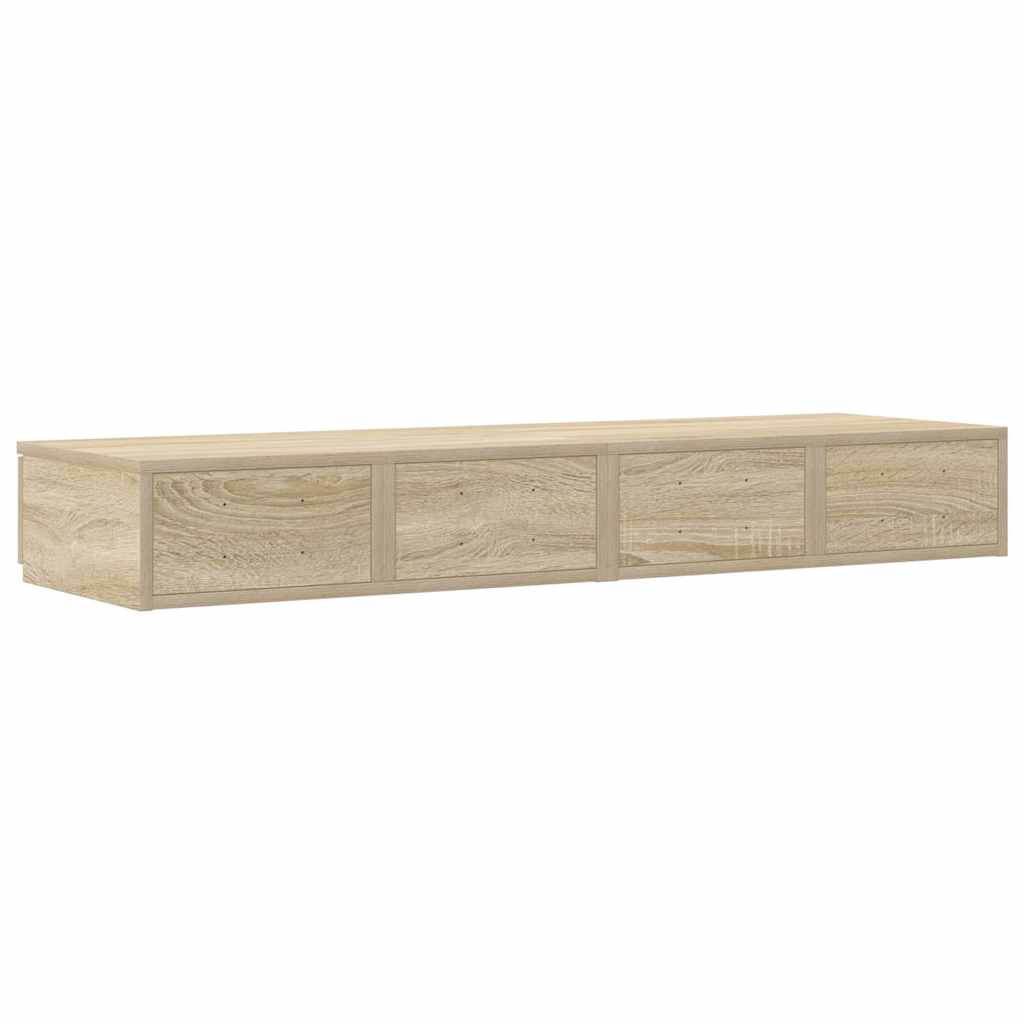 Sengeskuffer Sonoma eg 120 x 36,5 x 16,5 cm Konstrueret træ
