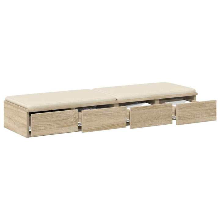 Sengeskuffer Sonoma eg 120 x 36,5 x 16,5 cm Konstrueret træ