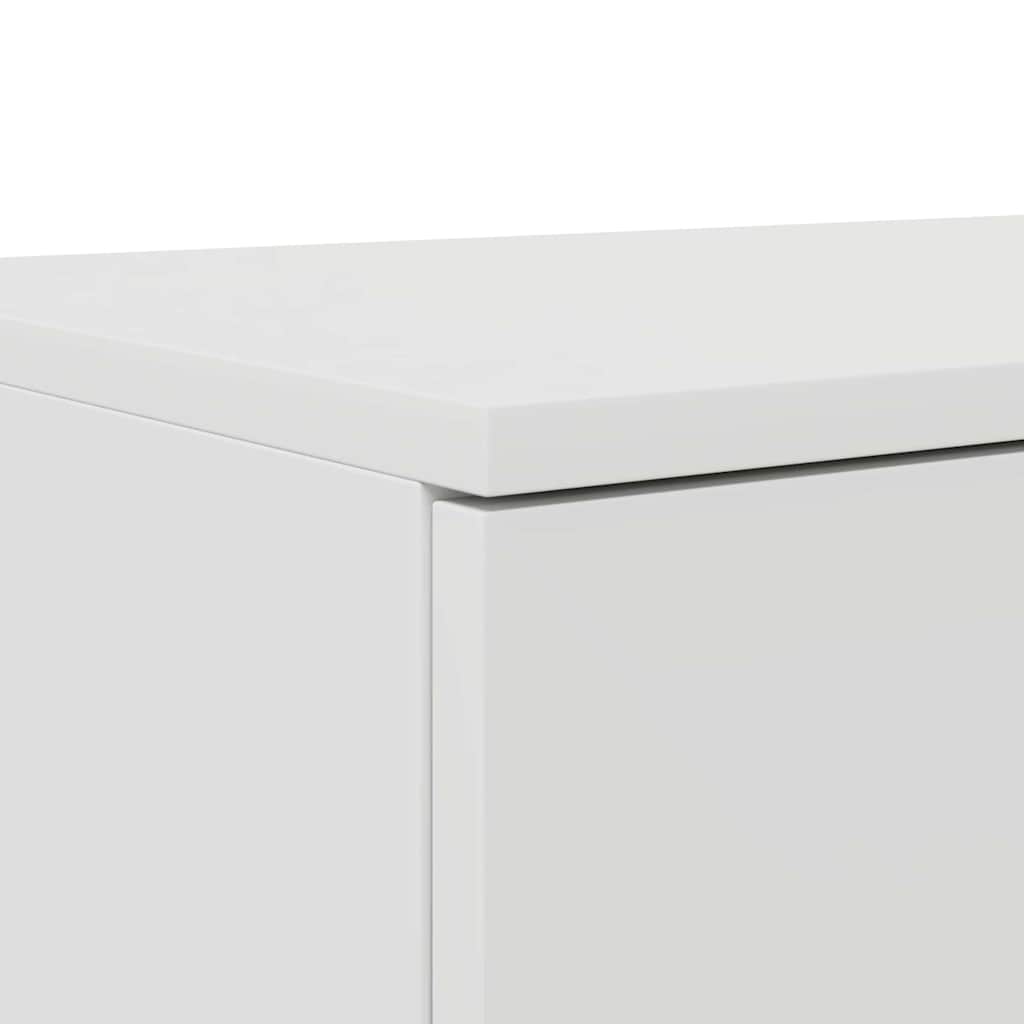 Sengeskuffer Hvid 140 x 36,5 x 16,5 cm Konstrueret træ