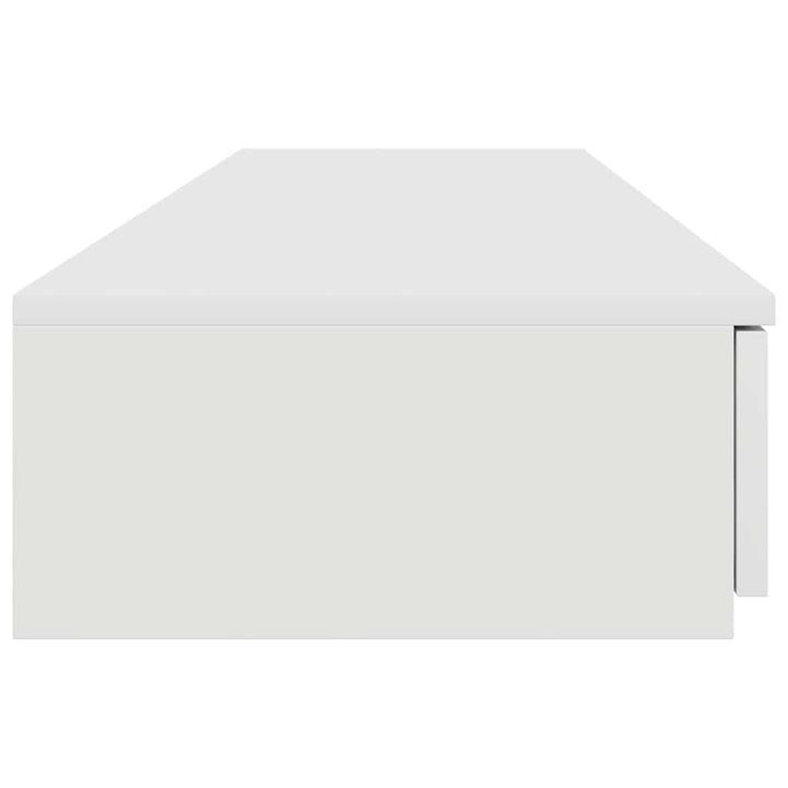 Sengeskuffer Hvid 140 x 36,5 x 16,5 cm Konstrueret træ