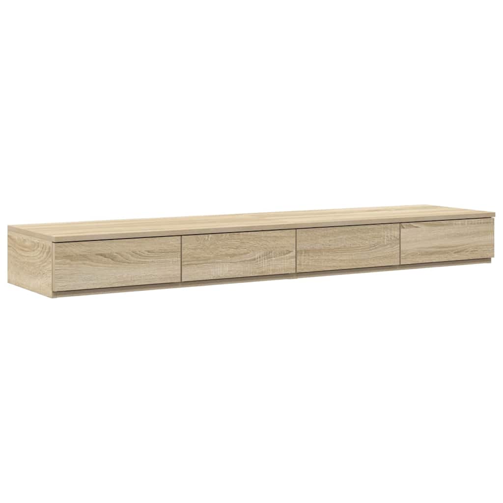 Sengeskuffer Sonoma eg 150 x 36,5 x 16,5 cm Konstrueret træ