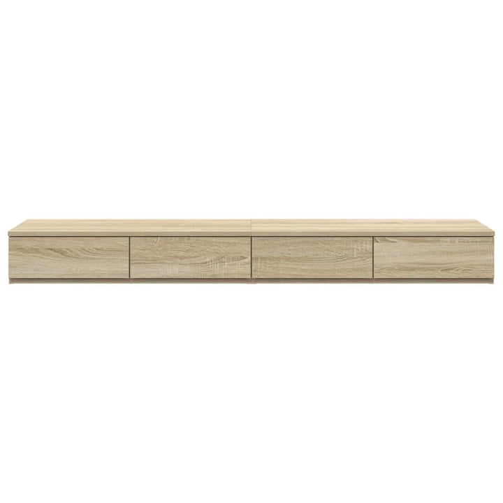 Sengeskuffer Sonoma eg 150 x 36,5 x 16,5 cm Konstrueret træ