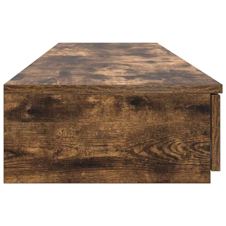 Sengeskuffer Røget eg 150 x 36,5 x 16,5 cm Konstrueret træ