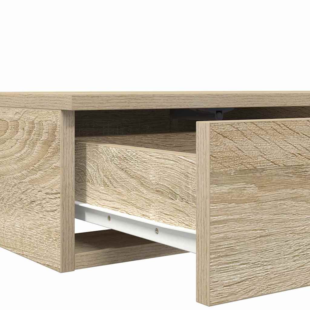 Sengeskuffer Sonoma eg 75 x 36,5 x 16,5 cm Konstrueret træ