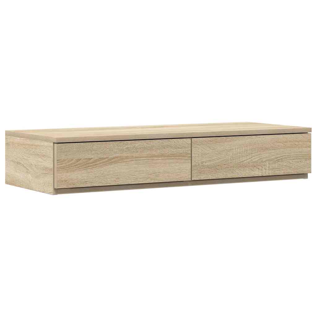 Sengeskuffer Sonoma eg 75 x 36,5 x 16,5 cm Konstrueret træ