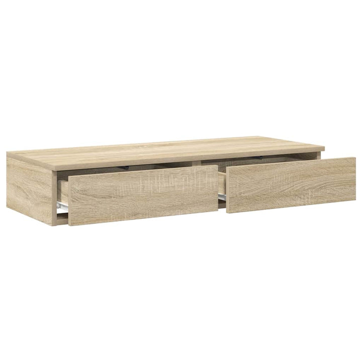 Sengeskuffer Sonoma eg 75 x 36,5 x 16,5 cm Konstrueret træ