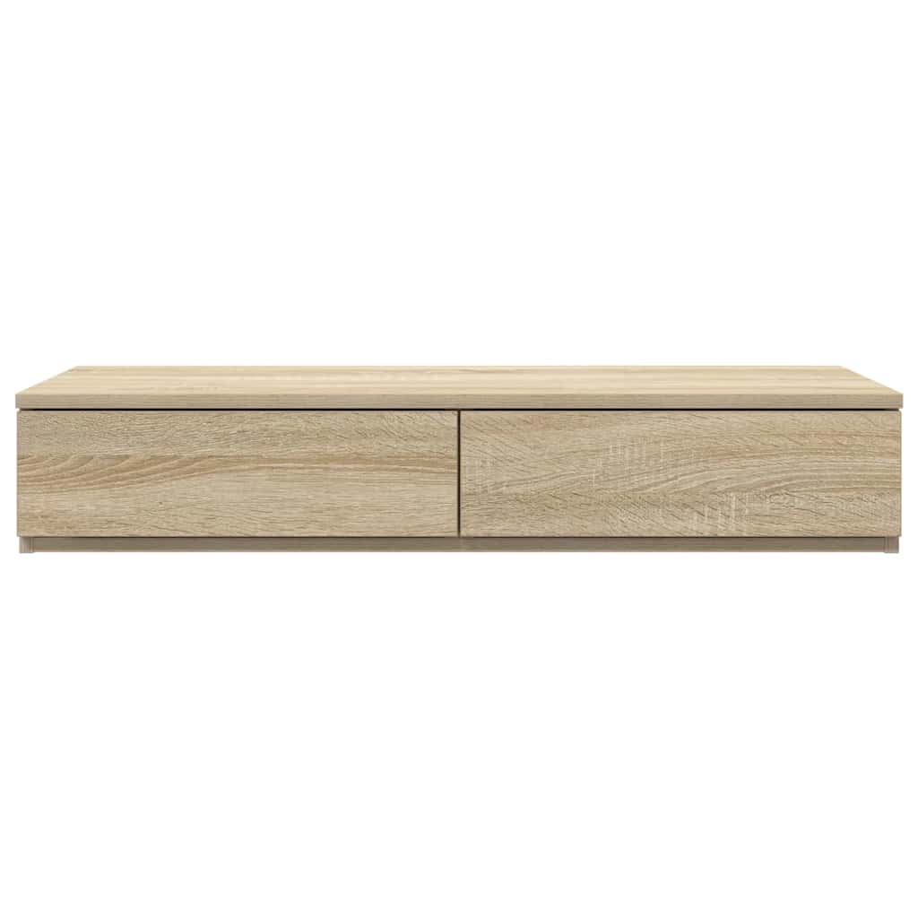 Sengeskuffer Sonoma eg 75 x 36,5 x 16,5 cm Konstrueret træ