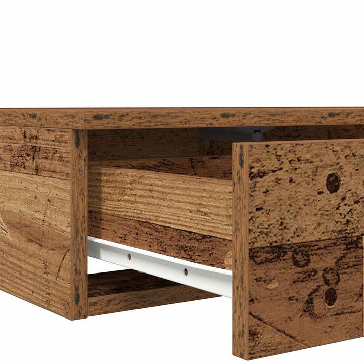 Sengeskuffer Gammelt træ 75 x 36,5 x 16,5 cm Konstrueret træ