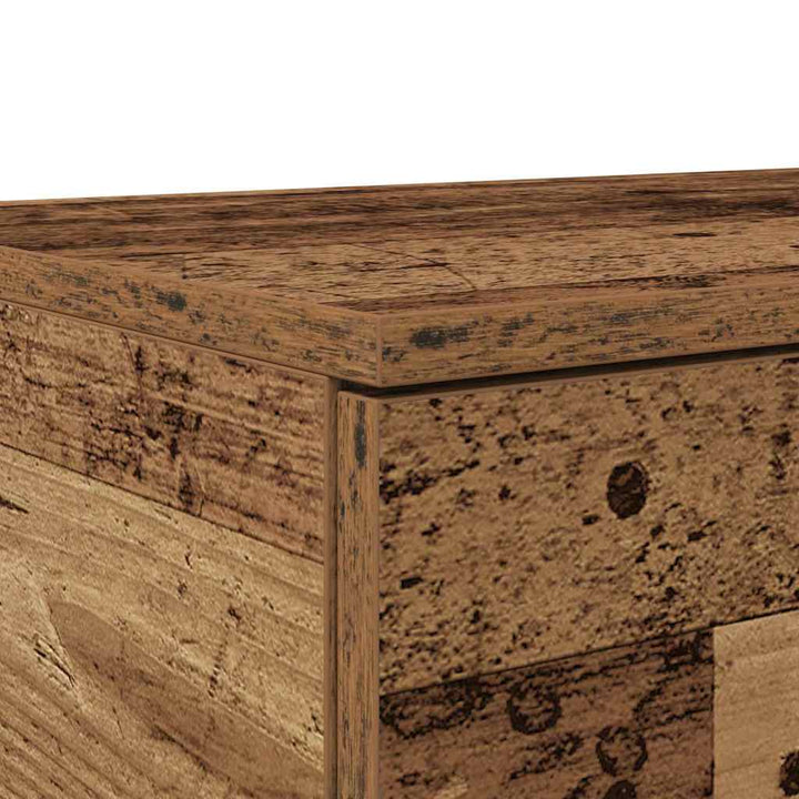 Sengeskuffer Gammelt træ 75 x 36,5 x 16,5 cm Konstrueret træ