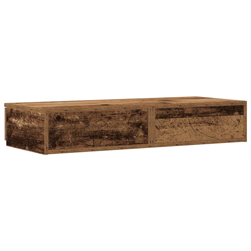 Sengeskuffer Gammelt træ 75 x 36,5 x 16,5 cm Konstrueret træ