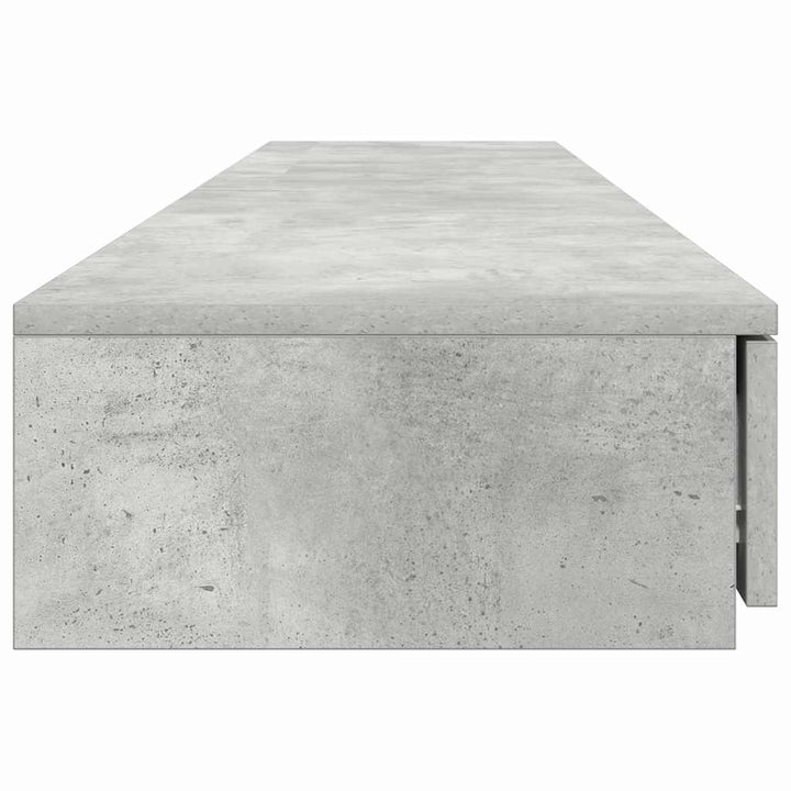 Sengeskuffer Beton Grå 180 x 36,5 x 16,5 cm Konstrueret træ