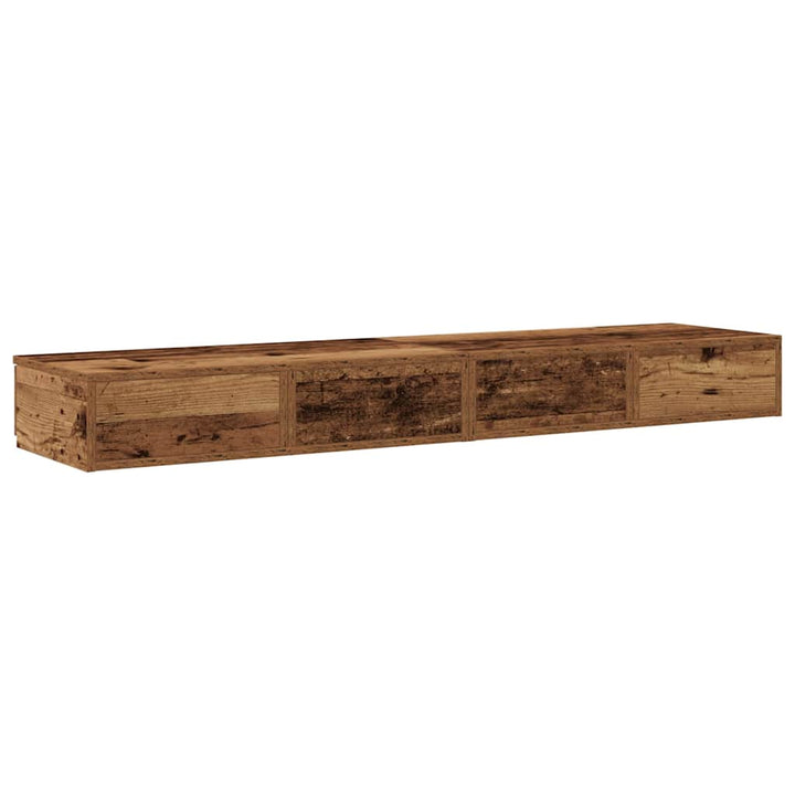 Sengeskuffer Gammelt træ 135 x 36,5 x 16,5 cm Konstrueret træ