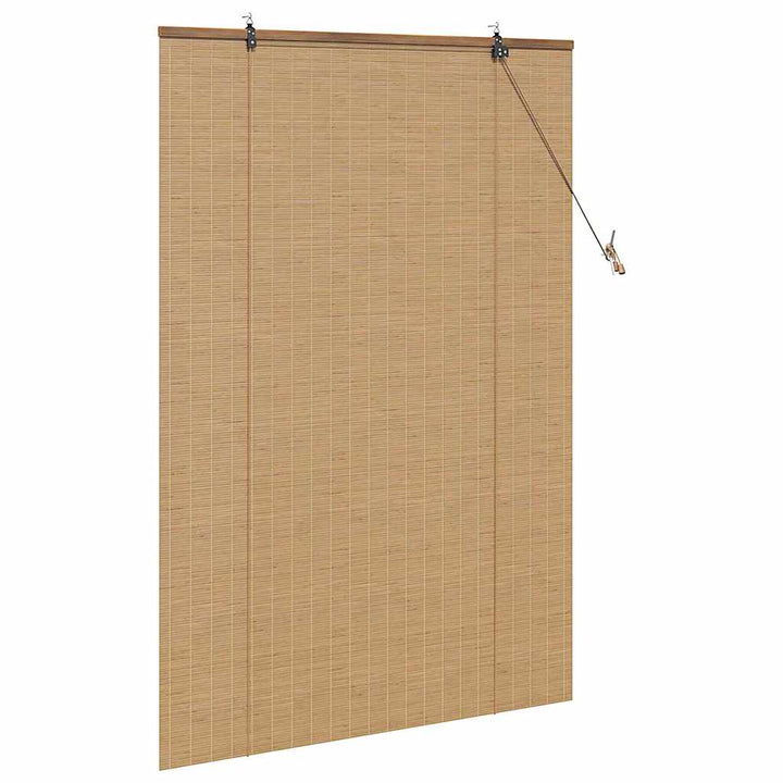 Rullegardin Brun 120 x 160 cm Bambus