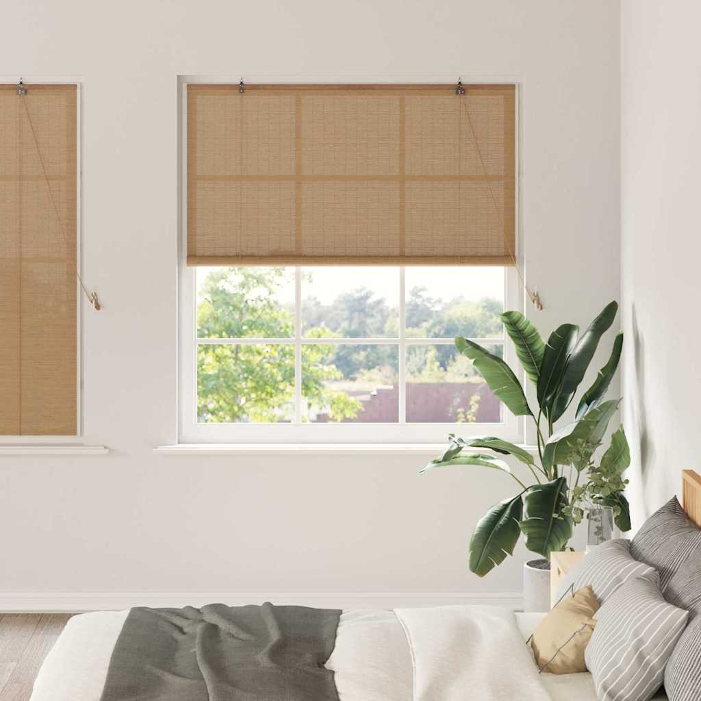 Rullegardin Brun 140 x 160 cm Bambus