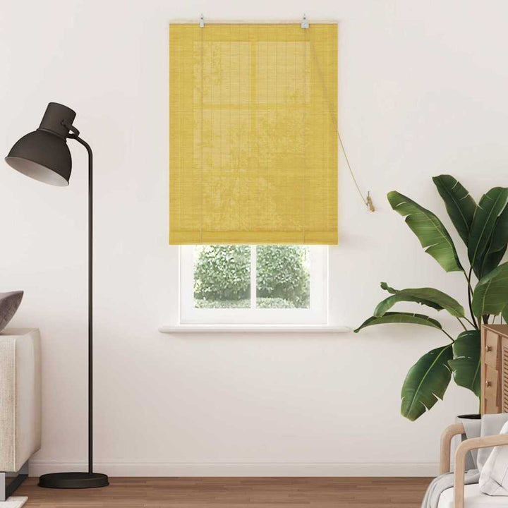 Rullegardin Gul 80 x 220 cm Bambus