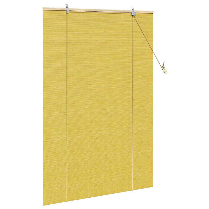 Rullegardin Gul 110 x 160 cm Bambus