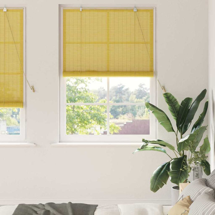 Rullegardin Gul 110 x 220 cm Bambus