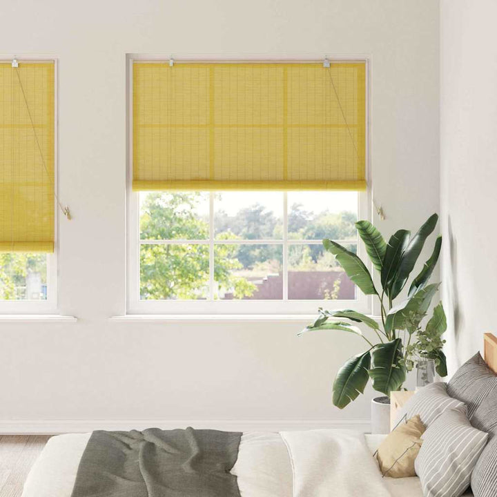 Rullegardin Gul 150 x 220 cm Bambus