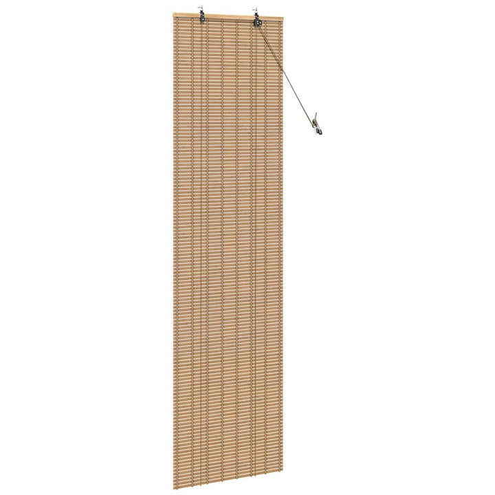 Rullegardin Naturlig og Brun 60 x 220 cm Bambus