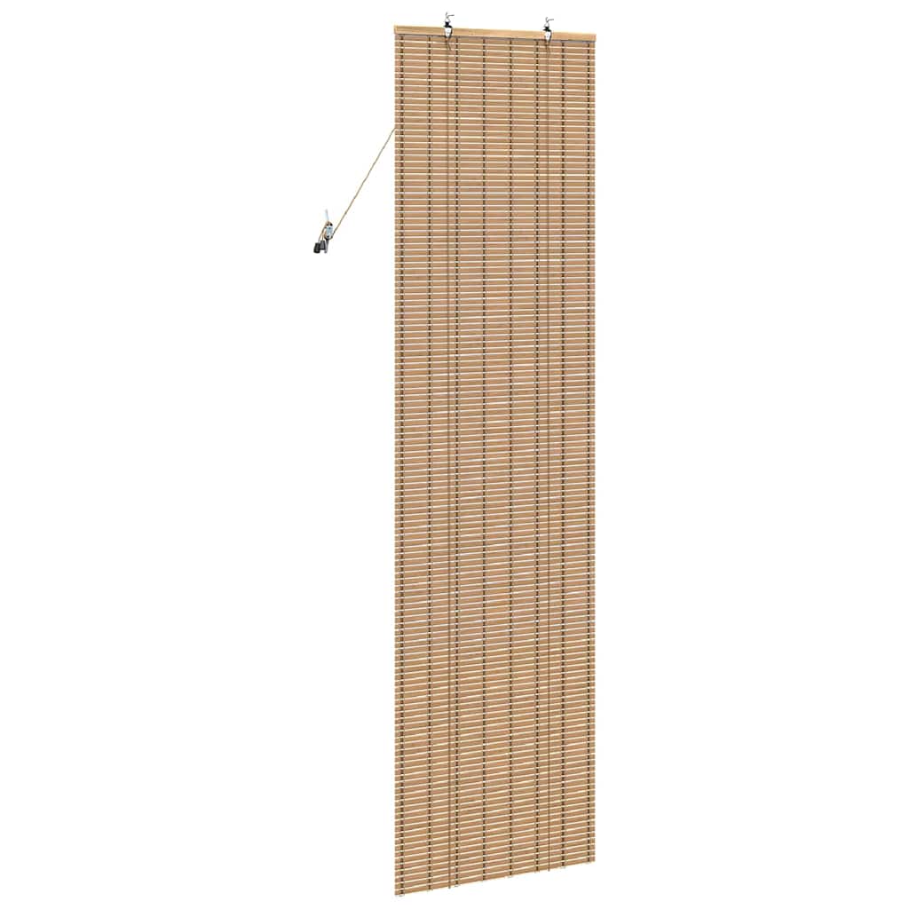 Rullegardin Naturlig og Brun 60 x 220 cm Bambus