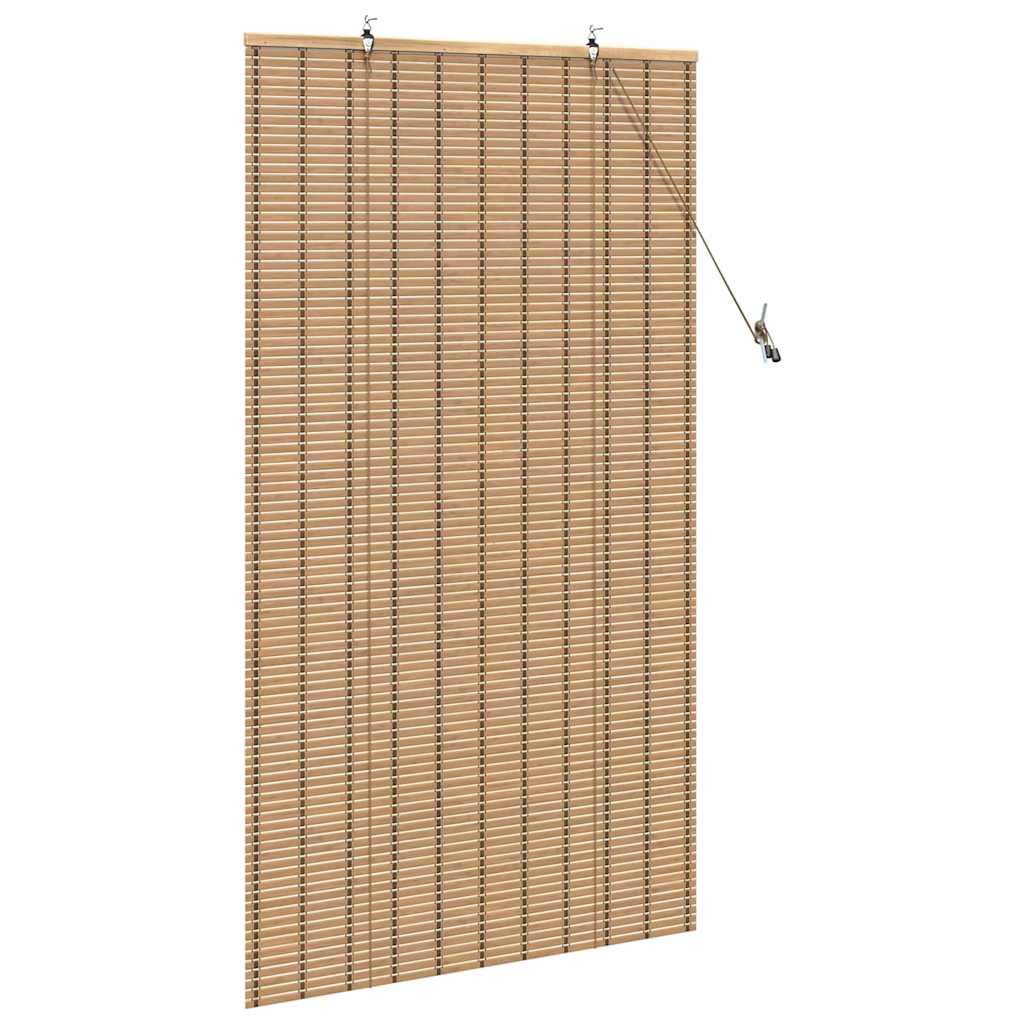 Rullegardin Naturlig og Brun 80 x 220 cm Bambus
