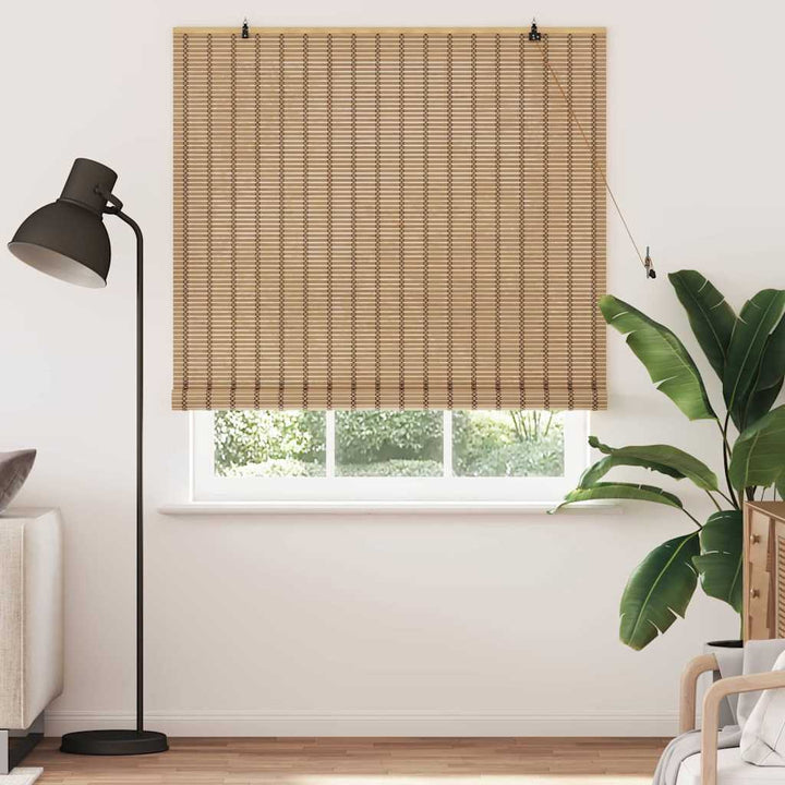 Rullegardin Naturlig og Brun 140 x 220 cm Bambus