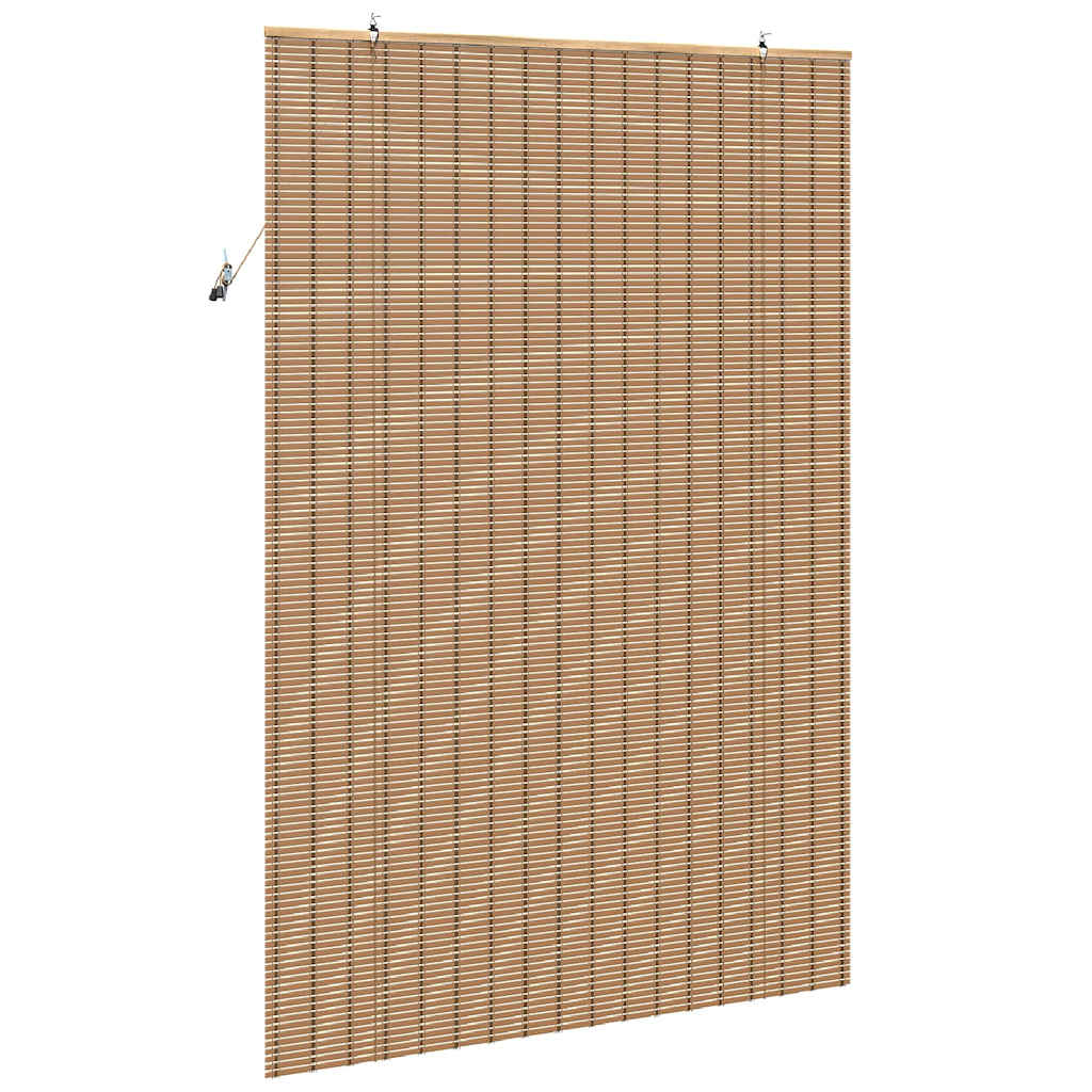 Rullegardin Naturlig og Brun 140 x 220 cm Bambus