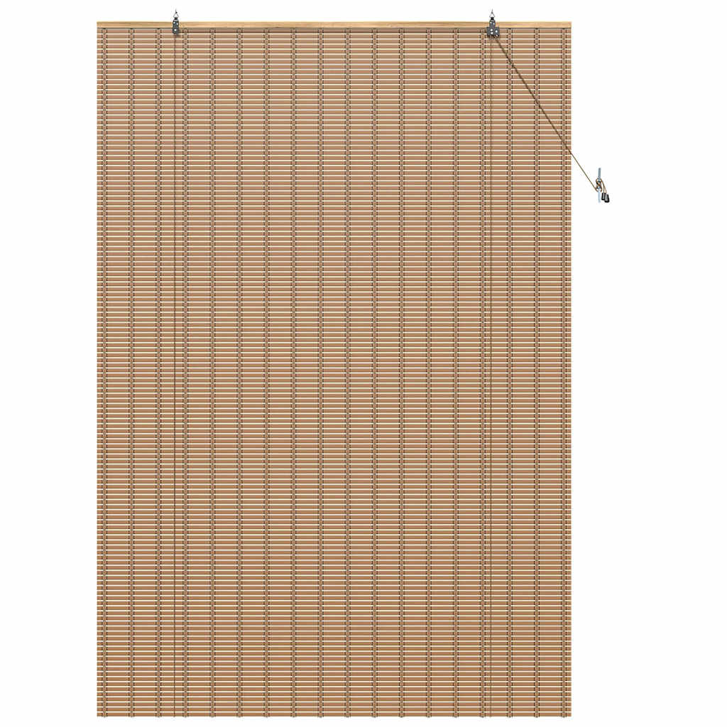 Rullegardin Naturlig og Brun 140 x 220 cm Bambus