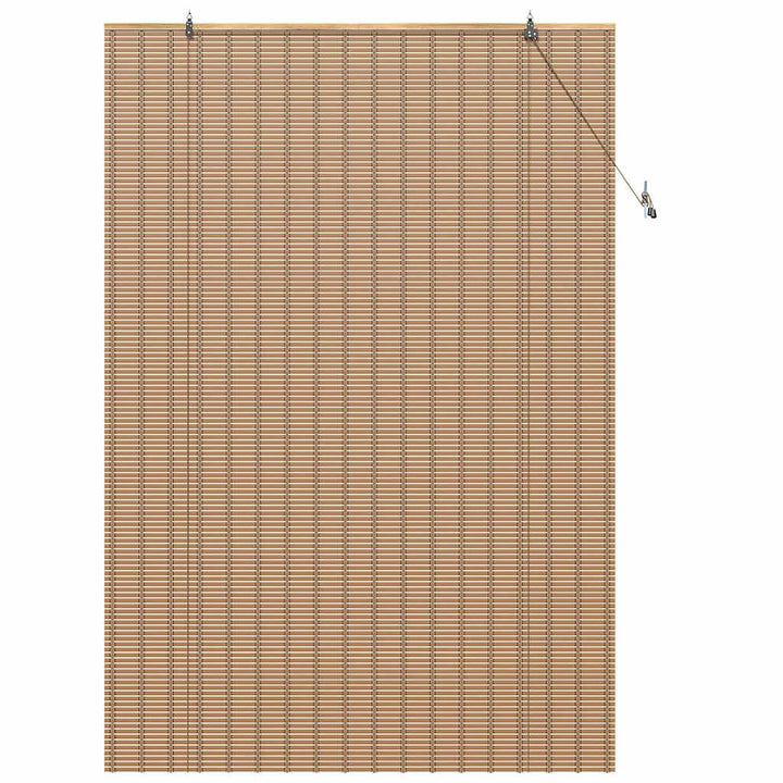 Rullegardin Naturlig og Brun 140 x 220 cm Bambus