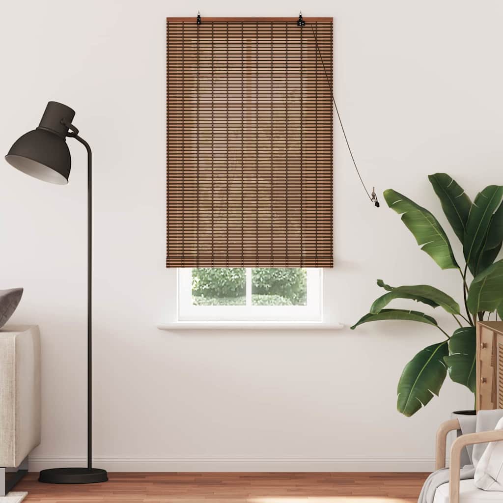 Rullegardin Brun 90 x 220 cm Bambus