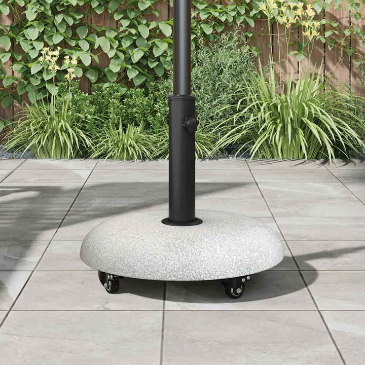 Parasolfod 21kg Lysegrå Beton Rund