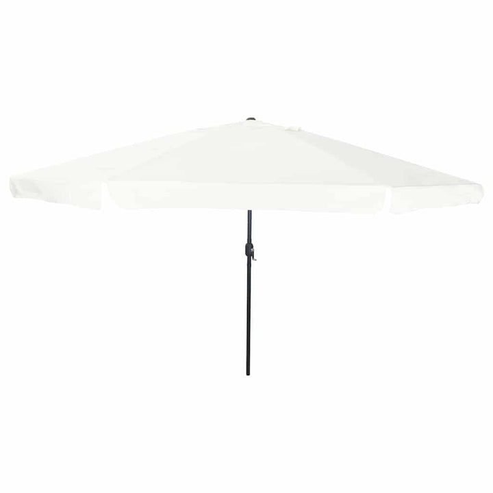 Havesol Sandfarvet 394 x 394 x 248 cm Polyester og Stål