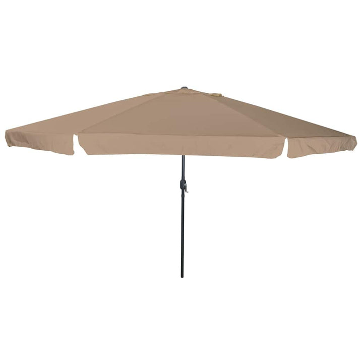 Havesol Gråbrun 394 x 394 x 248 cm Polyester og Stål