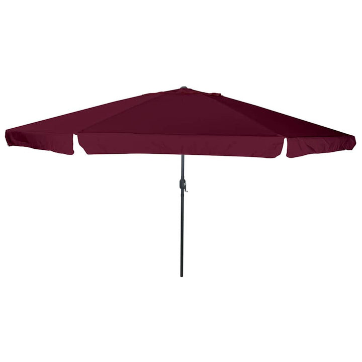 Havesol Bordeaux Rød 394 x 394 x 248 cm Polyester og Stål