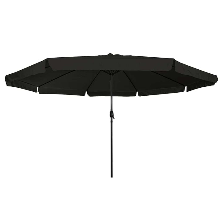 Havesol Sort 394 x 394 x 248 cm Polyester og Stål