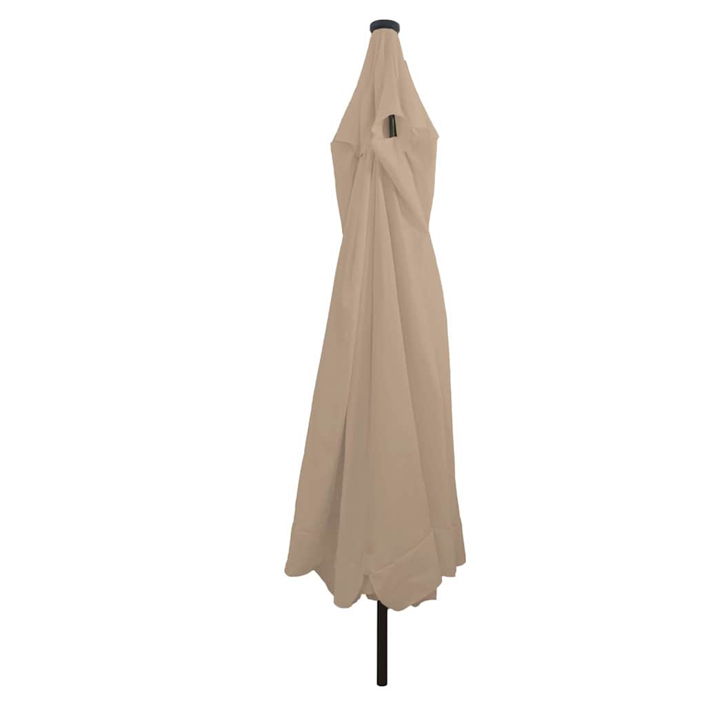 Havesol Gråbrun 395 x 395 x 245 cm Polyester