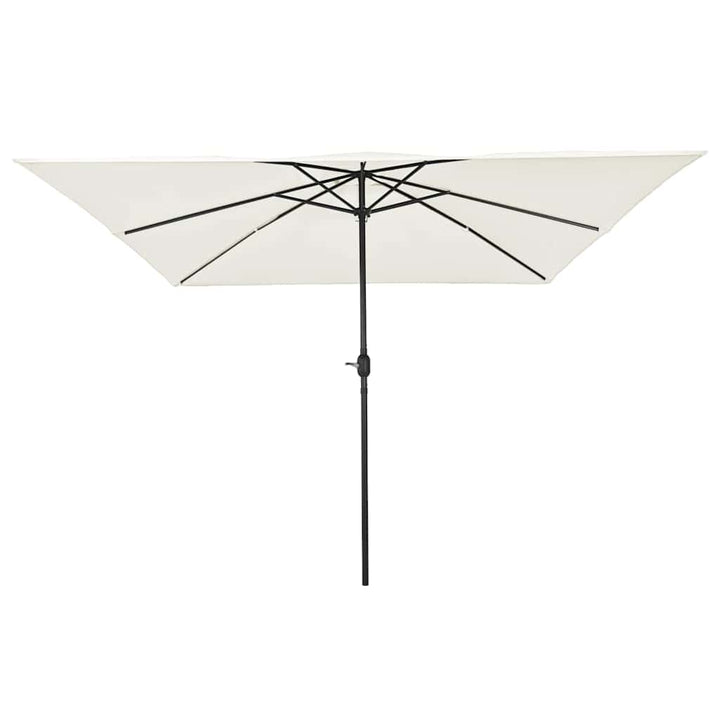 Havesol Sandfarvet 295 x 295 x 245 cm Polyester og Stål