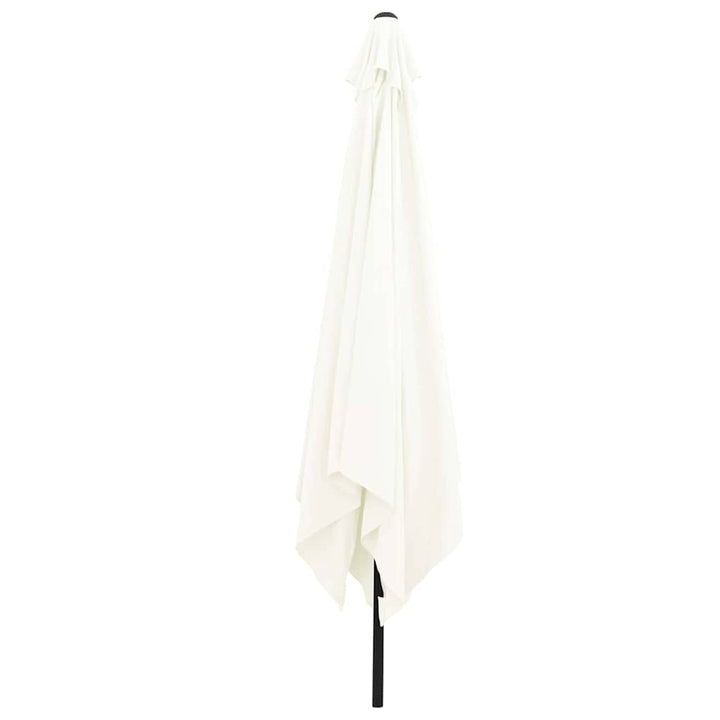 Havesol Sandfarvet 295 x 295 x 245 cm Polyester og Stål