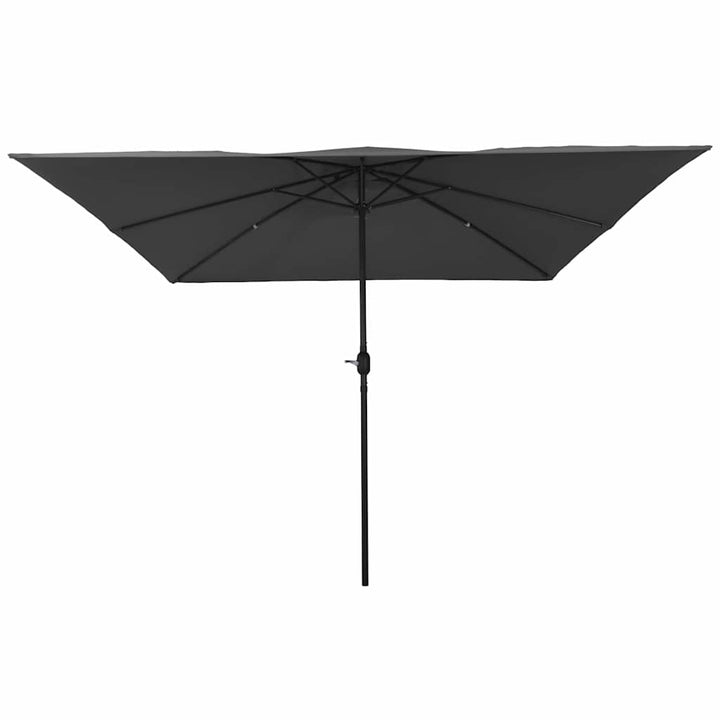 Havesol Antracit 295 x 295 x 245 cm Polyester og Stål