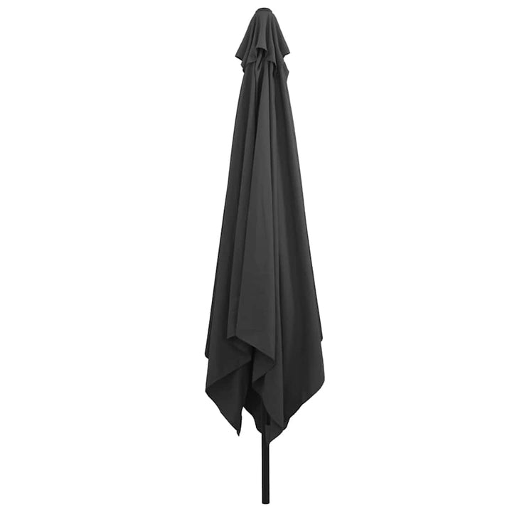 Havesol Antracit 295 x 295 x 245 cm Polyester og Stål