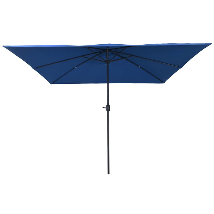 Havesol 295 x 295 x 245 cm Polyester og Stål Azurblå