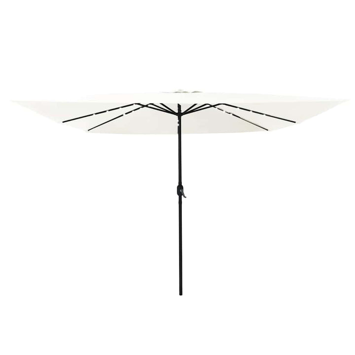 Havesol Sandfarvet 295 x 295 x 245 cm Polyester og Stål