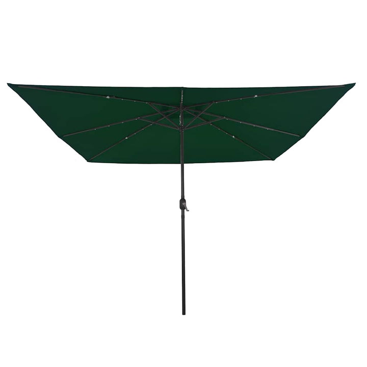 Havesol Grøn 295 x 295 x 245 cm Polyester og Stål