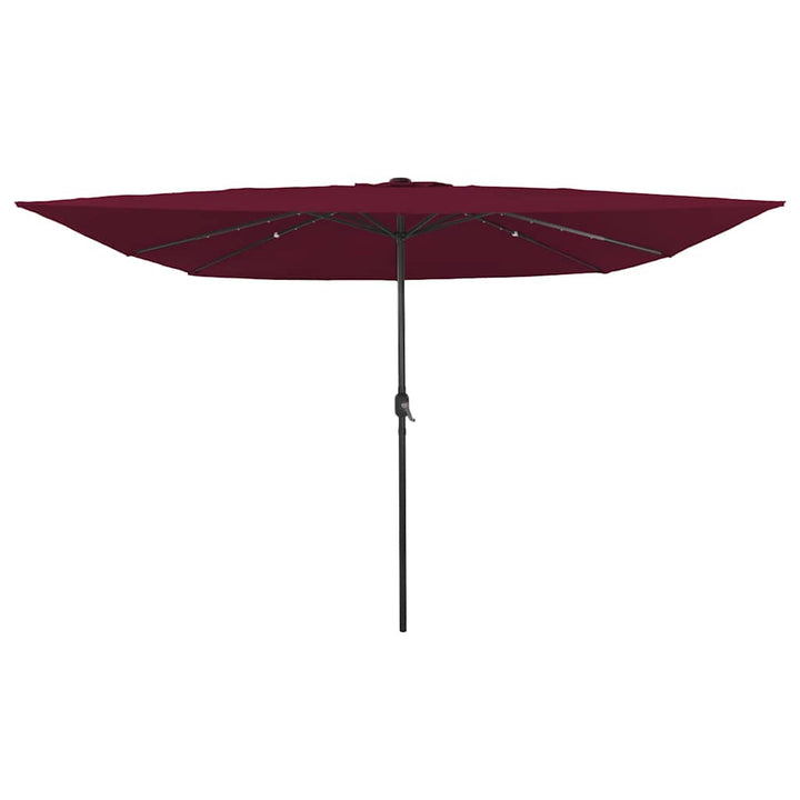Havesol Bordeaux Rød 295 x 295 x 245 cm Polyester og Stål